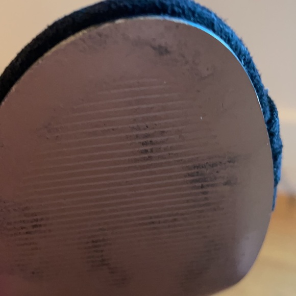 Nine West galaxy black suede heels size 7.5 - Picture 14 of 15